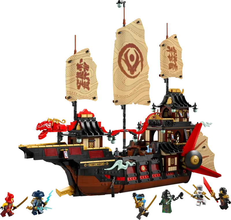 Lego NINJAGO® Nava Bounty a Templului