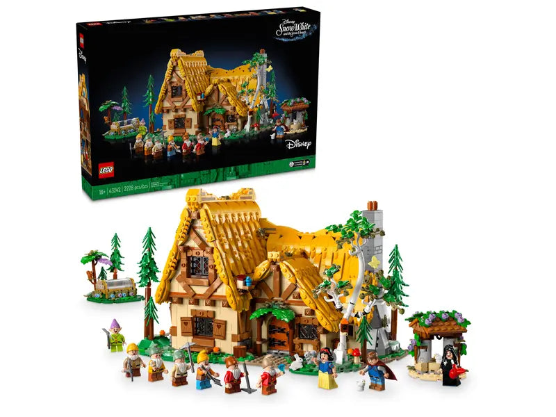 Lego Disney Albă ca Zăpada și căsuța celor șapte pitici