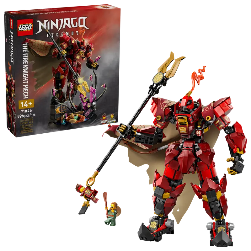Lego NINJAGO® Robotul cavaler al focului