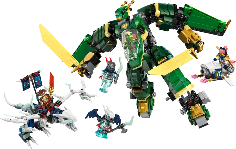 Lego NINJAGO® Robotul-avion cu reacție al lui Lloyd