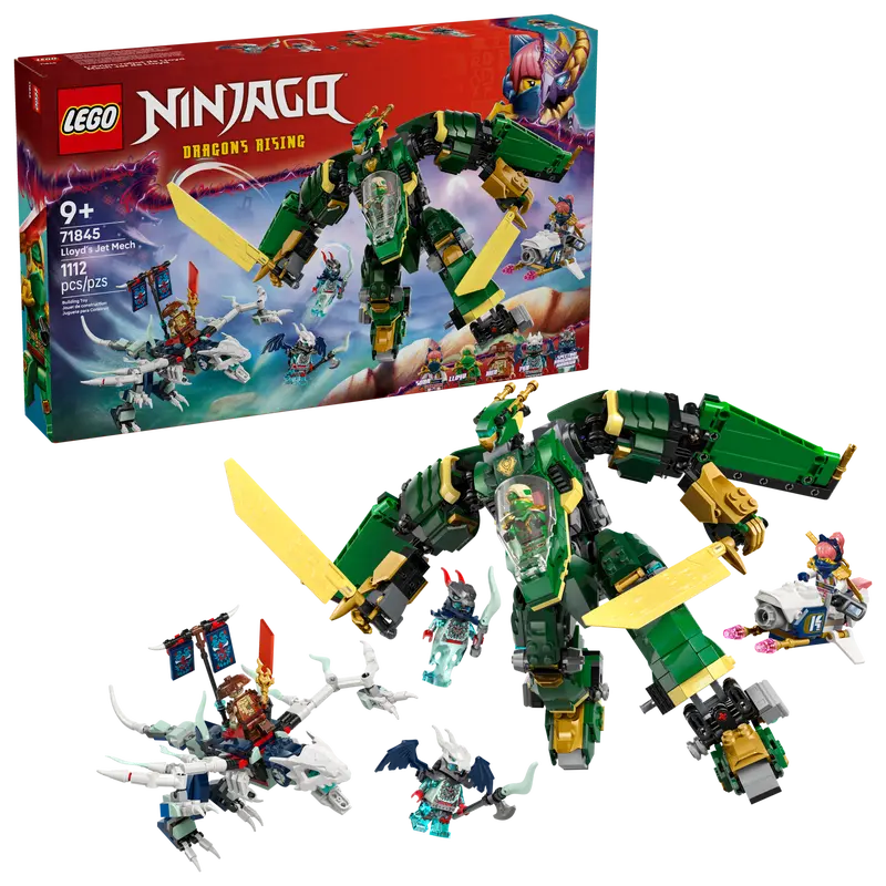 Lego NINJAGO® Robotul-avion cu reacție al lui Lloyd