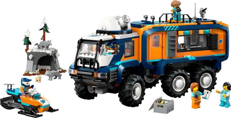 Lego City Camionul laborator științific al exploratorilor arctici
