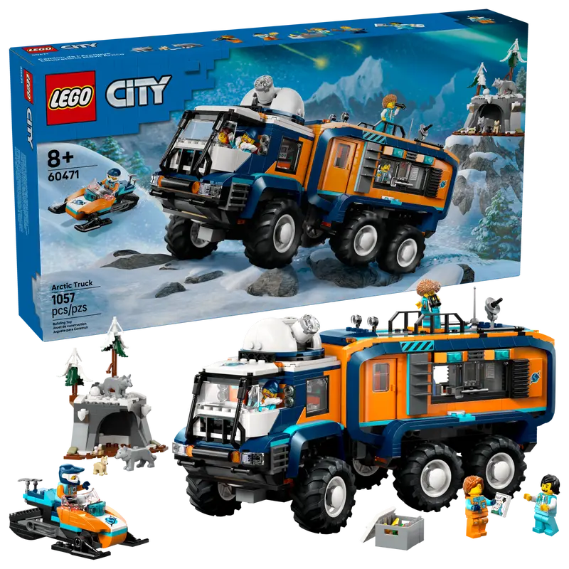 Lego City Camionul laborator științific al exploratorilor arctici