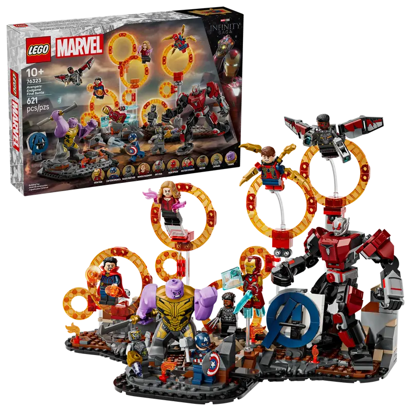 Lego Marvel Răzbunătorii: Sfârșitul jocului Bătălia finală